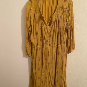 Yellow old navy dress